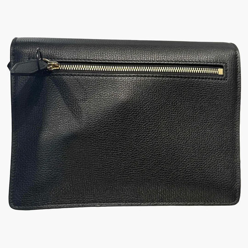 Burberry macken liten checkkedja crossbody svart