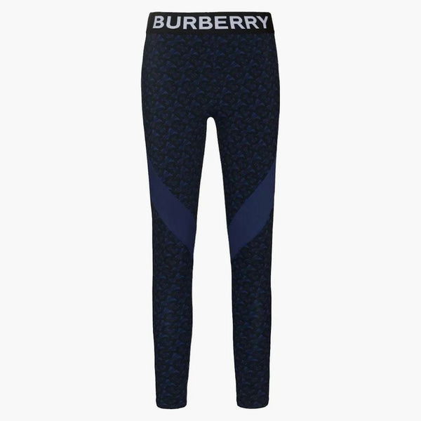 Burberry Madden Logo High Waist leggings Blue