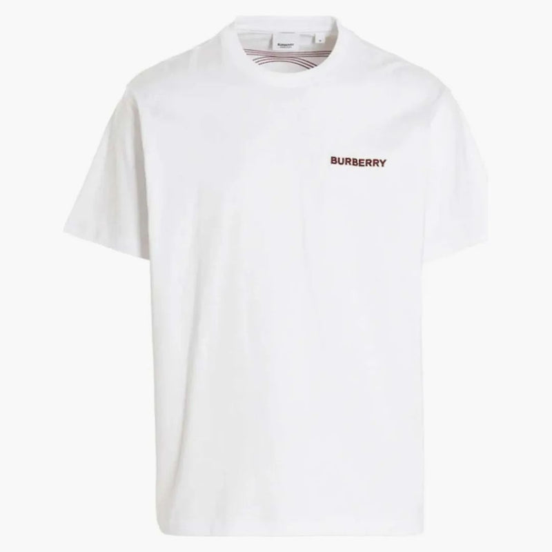 Burberry magna t-shirt vit/brun