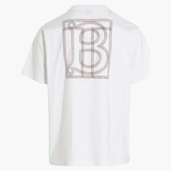 T-shirt Burberry Magna Bianco/Brown
