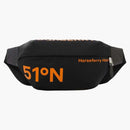 Burberry Medium Coordinates Belt Bag Black/Orange