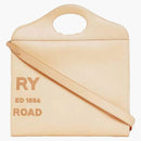 Burberry Medium Leather Horseferry Pocket Bag Neutral