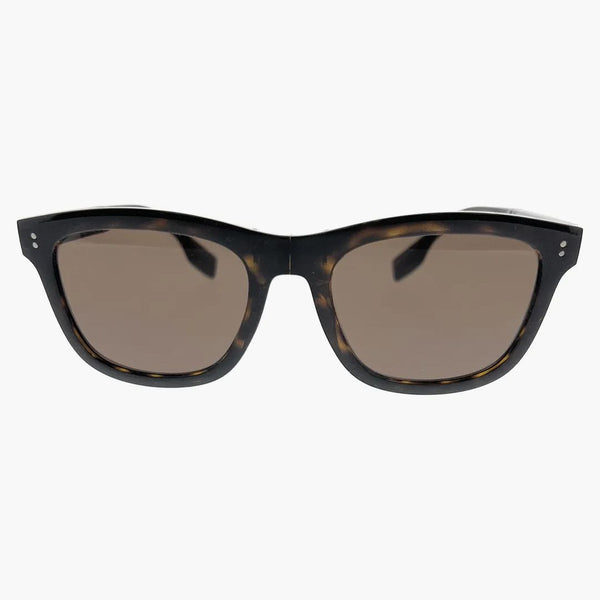 Burberry Miller Square Solglasögon Dark Havanna (0BE4341 30025W)
