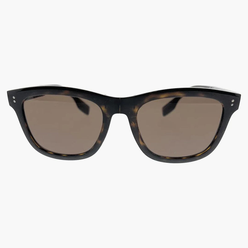 Burberry Miller Square Solglasögon Dark Havanna (0BE4341 30025W)