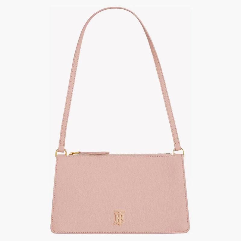 Burberry mini tb kornig läderpåse rosa