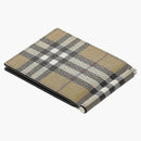 Burberry Money Clip (80698091) Wallet check beige