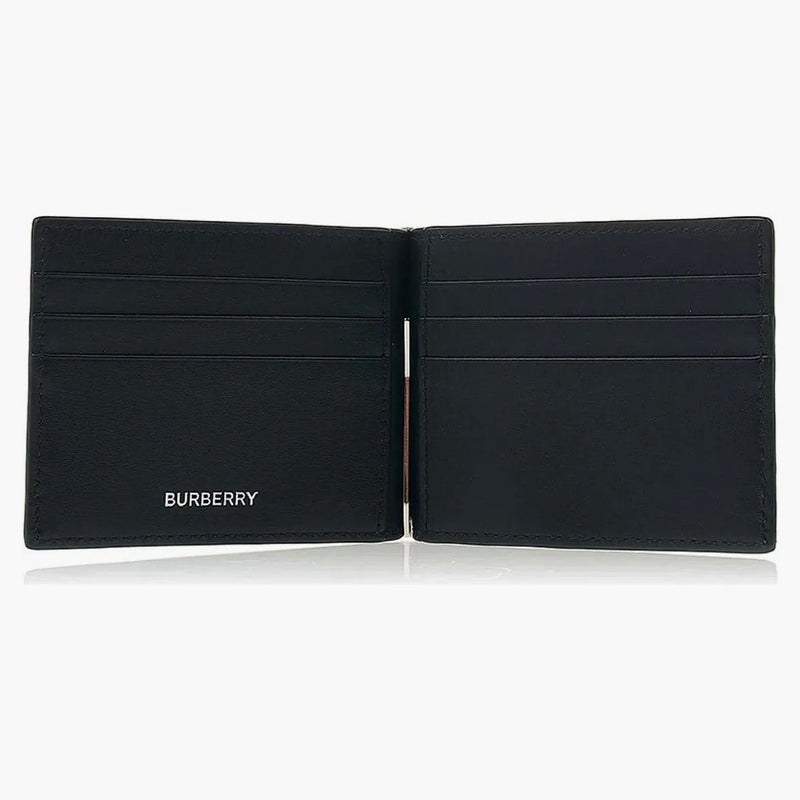 Clip Burberry Money Clip (80698091) WABLET CHECK BEIGE