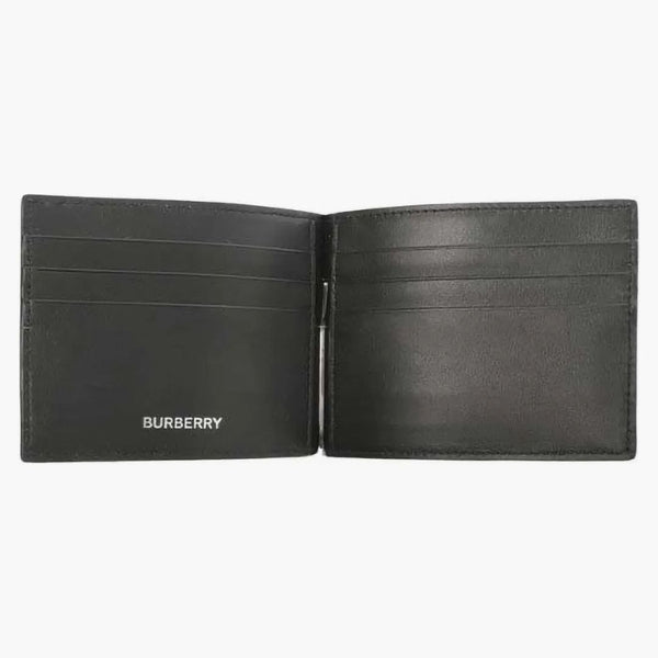 Burberry Money Clip (80841761) Wallet Check Beige