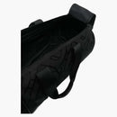 Burberry Monogram Jacquard Medium Barrel Bag Black