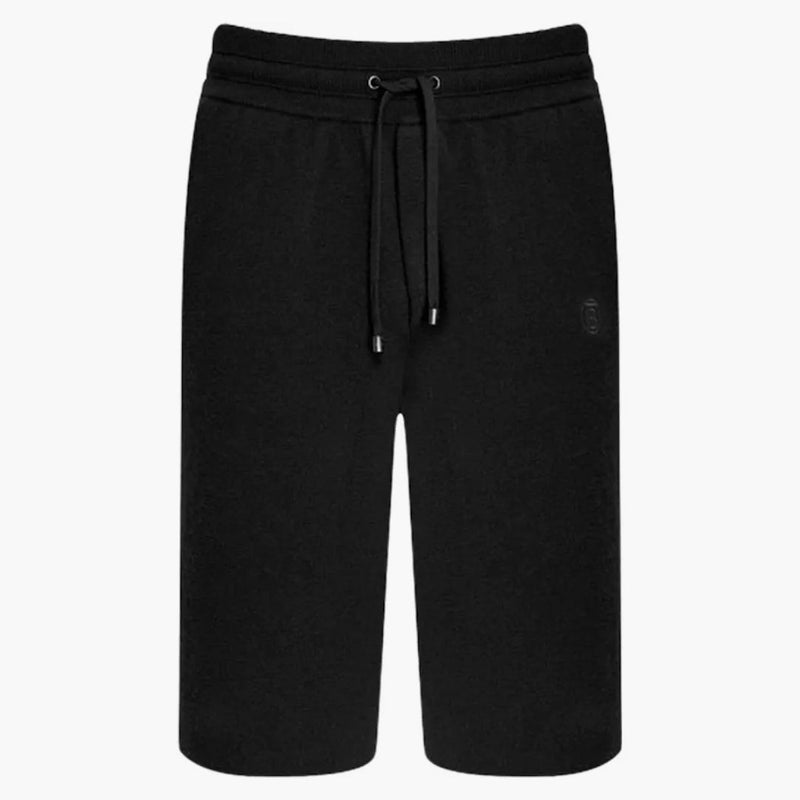 Burberry Monogram Motif Cashmere Drawcord Shorts Black