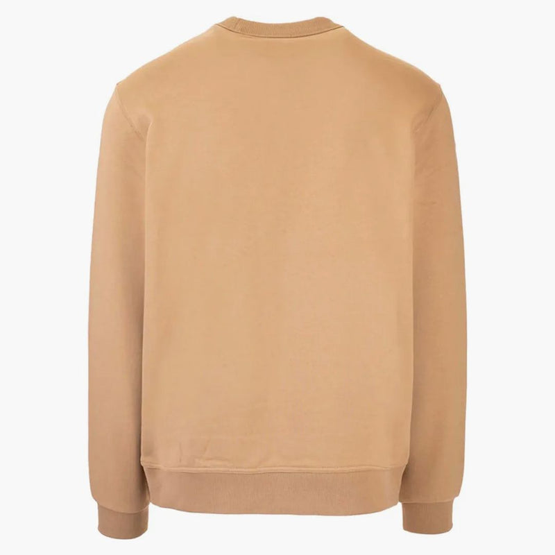Burberry Monogram Motiv Check Panel Sweatshirt Beige