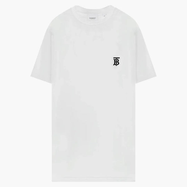 T-shirt ricamato a motivi monogramma Burberry
