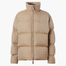 Bunda Burberry Monogram Motif Jacquard Soft Fawwn