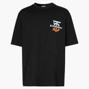 Burberry Monogram Motif Camiseta de gran tamaño Negro