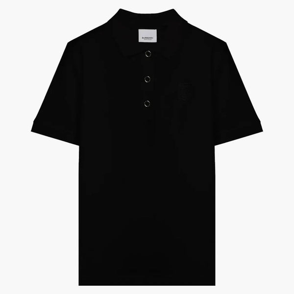 Burberry Monogram Motof Piqué Polo Black