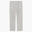 Burberry Monogram Motif Wide Wide-Leg Trousers Gray/Taupe