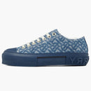 Burberry Monogram Pattern Low Top denim Blue