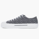 Burberry Monogram Print Cotton Low Black White