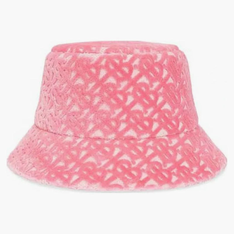 Burberry Monogram Velvet Bucket ha il rosa/lime