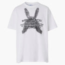 Burberry Montage Print Oversized T-shirt White/black