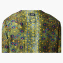 Burberry Mulberry Silk Fish Scale Shirt Green