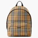 Burberry Nylon Vintage Check Backpack Archive Beige