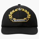 Burberry Oak Leaf Crest Baseball Cap Black