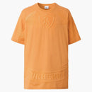 Burberry Oak Leaf Crest Té de algodón Naranja polvorienta