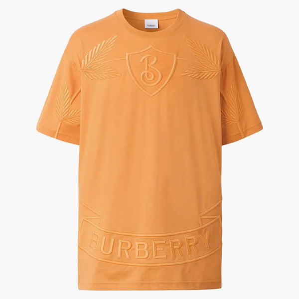 Burberry Oak Leaf Crest Cotton Tea Arancia polverosa