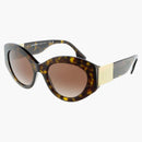 Burberry Oval Sunglasses Havana (0BE4361 300213)