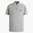 Burberry Oxford Logo Embroidered Polo Gray/Black