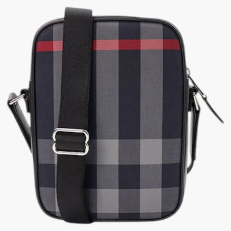 Burberry Paddy Check Messenger Navy/Gray