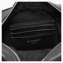 Burberry Paddy Italian Gained Leather Crossbody Bag Black
