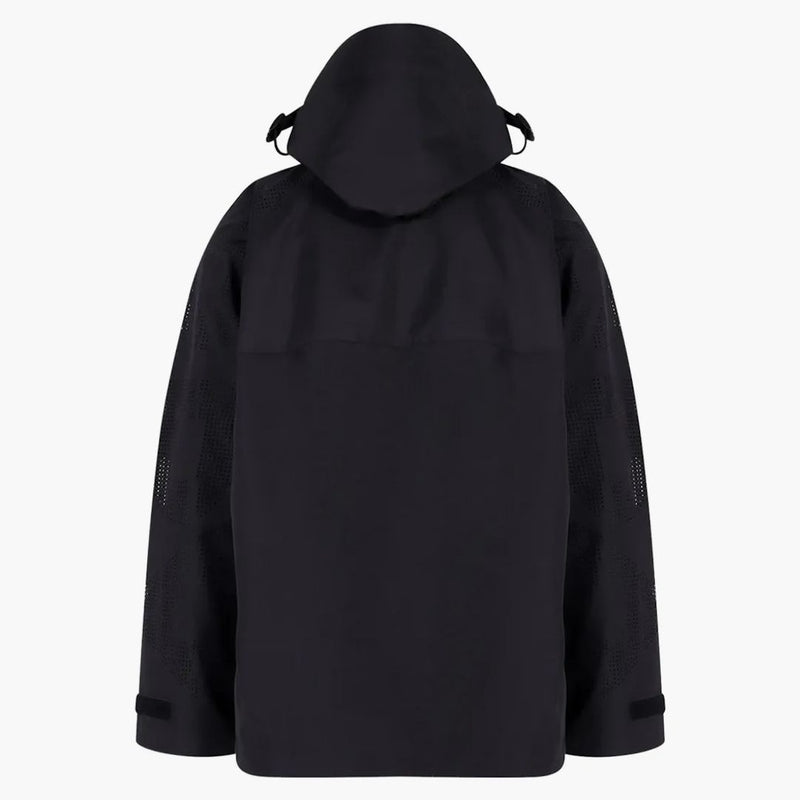 Burberry Perforated Logo Nylon Jacket Black