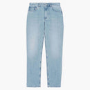 Burberry Pocket Detail Straight Leg Jeans Blue