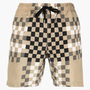 Burberry Printed Drawstring Swim Shorts Checker Print