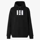 Burberry Prorsum Label Cotton Hoodie Black