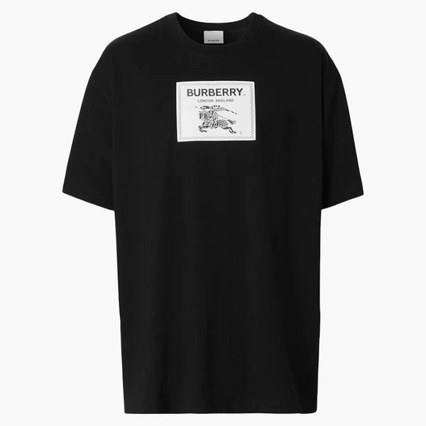 Burberry Prorsum Label T-shirt in cotone nero