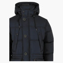 Burberry Quilted Down Jacket Navy