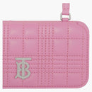 Burberry Quilted Lambskin Lola iPhone 13 Pro Phone Case with Strap Primrose Pink