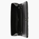 Burberry Quilted Leather Lola Bag Small Black/silver-tone