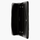 Burberry Quilted Leather Mini Lola Crossbody Bag Black/silver-tone