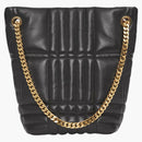 Burberry Quilted Leather Small Lola Bucket Bag Black/gold-tone