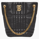 Burberry Quilted Leather Small Lola Bucket Bag Black/gold-tone