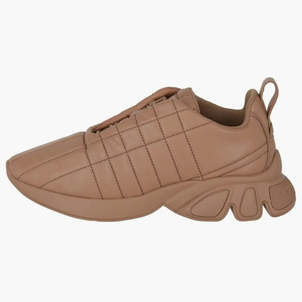 Burberry Quilted Leather Sneaker Light Beige (women's)