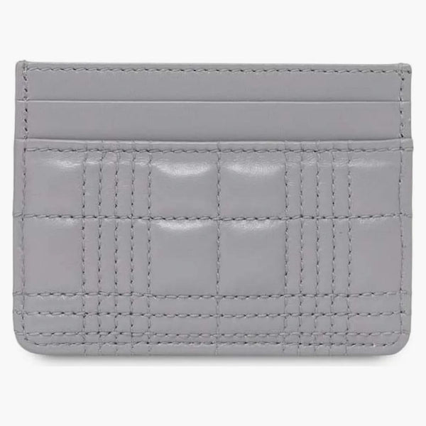 Burberry Quilted Lola Card Holder Grey