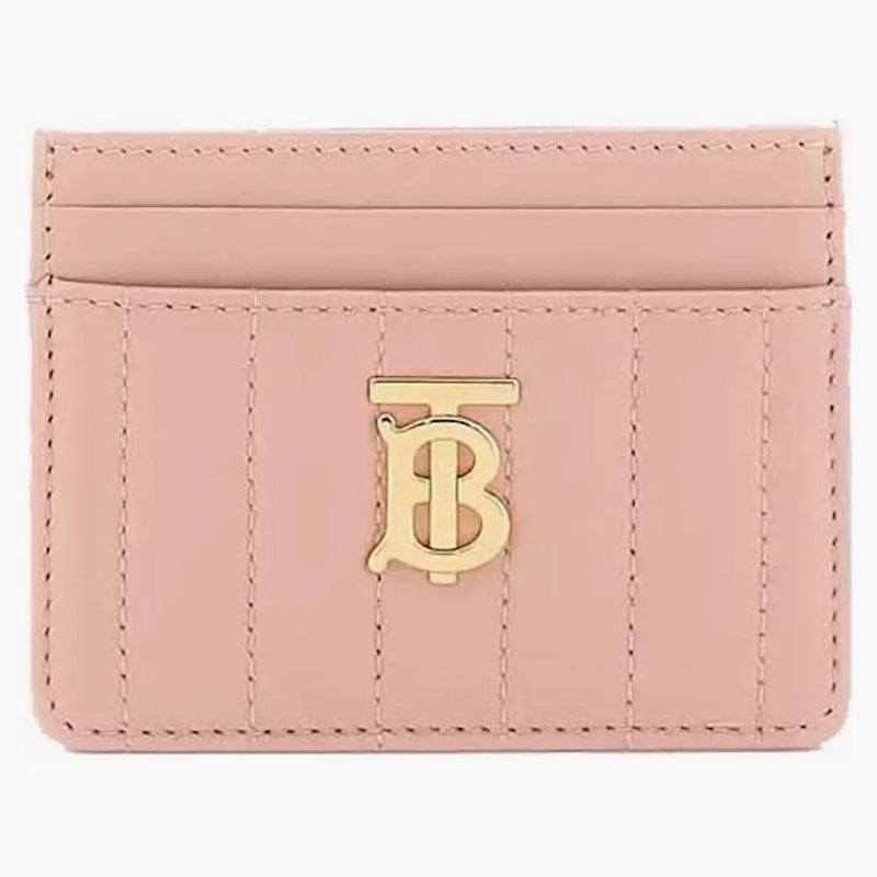 Burberry prošívaný držák karty Lola Pink