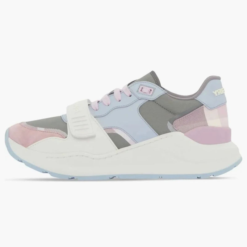 Burberry Ramsey Light Blue Pink Suede (women)