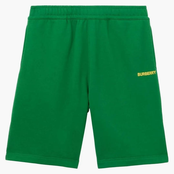 Burberry Raphael Logo Sweatshorts Green