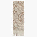 Burberry Reversible Cashmere Scarf White